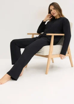 Femme bonprix Lingerie Nuit|Pyjama en coton doux