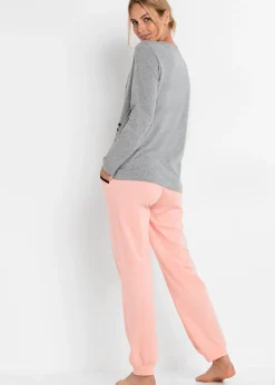 Femme bonprix Lingerie Nuit|Pyjama en coton et viscose