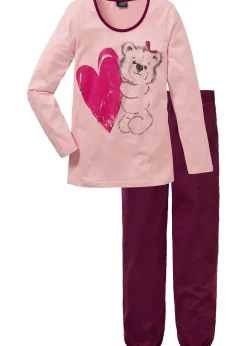 bonprix Pyjama en coton majoritaire|Femme Lingerie Nuit