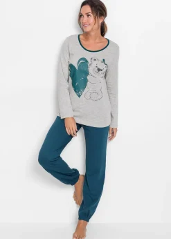 Femme bonprix Lingerie Nuit|Pyjama en coton majoritaire