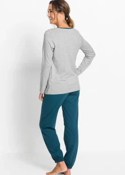 Femme bonprix Lingerie Nuit|Pyjama en coton majoritaire