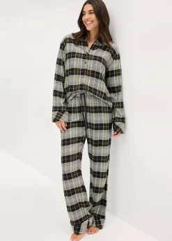 bonprix Pyjama en flanelle|Femme Lingerie Nuit
