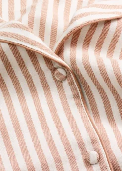 bonprix Pyjama en flanelle avec pochette cadeau|Femme Lingerie Nuit