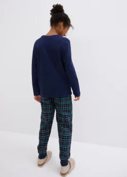 Enfant bonprix Vêtements Enfant|Garçons·Pyjamas|Pyjama enfant avec pantalon en flanelle et coton (ens. 2 pces)