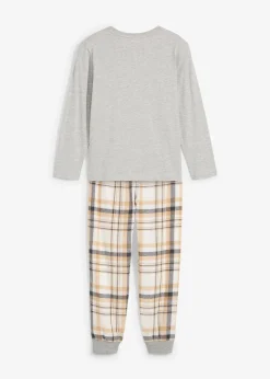 bonprix Pyjama enfant avec pantalon en flanelle (ens. 2 pces)|Enfant Vêtements Enfant|Garçons·Pyjamas