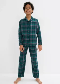 bonprix Pyjama enfant en flanelle tissée (ens. 2 pces)|Enfant Vêtements Enfant|Garçons·Pyjamas