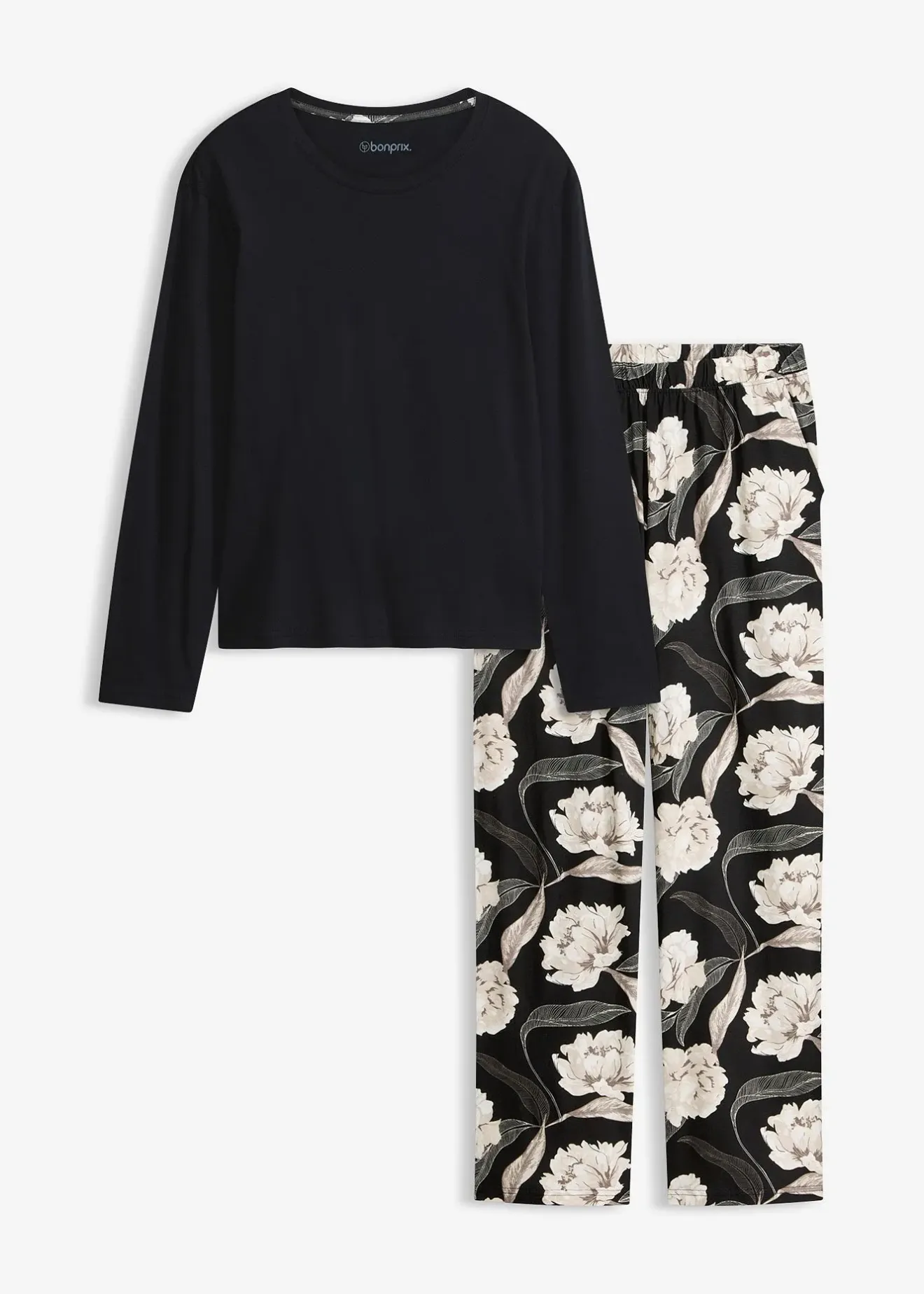 Femme bonprix Lingerie Nuit|Pyjama évasé avec viscose