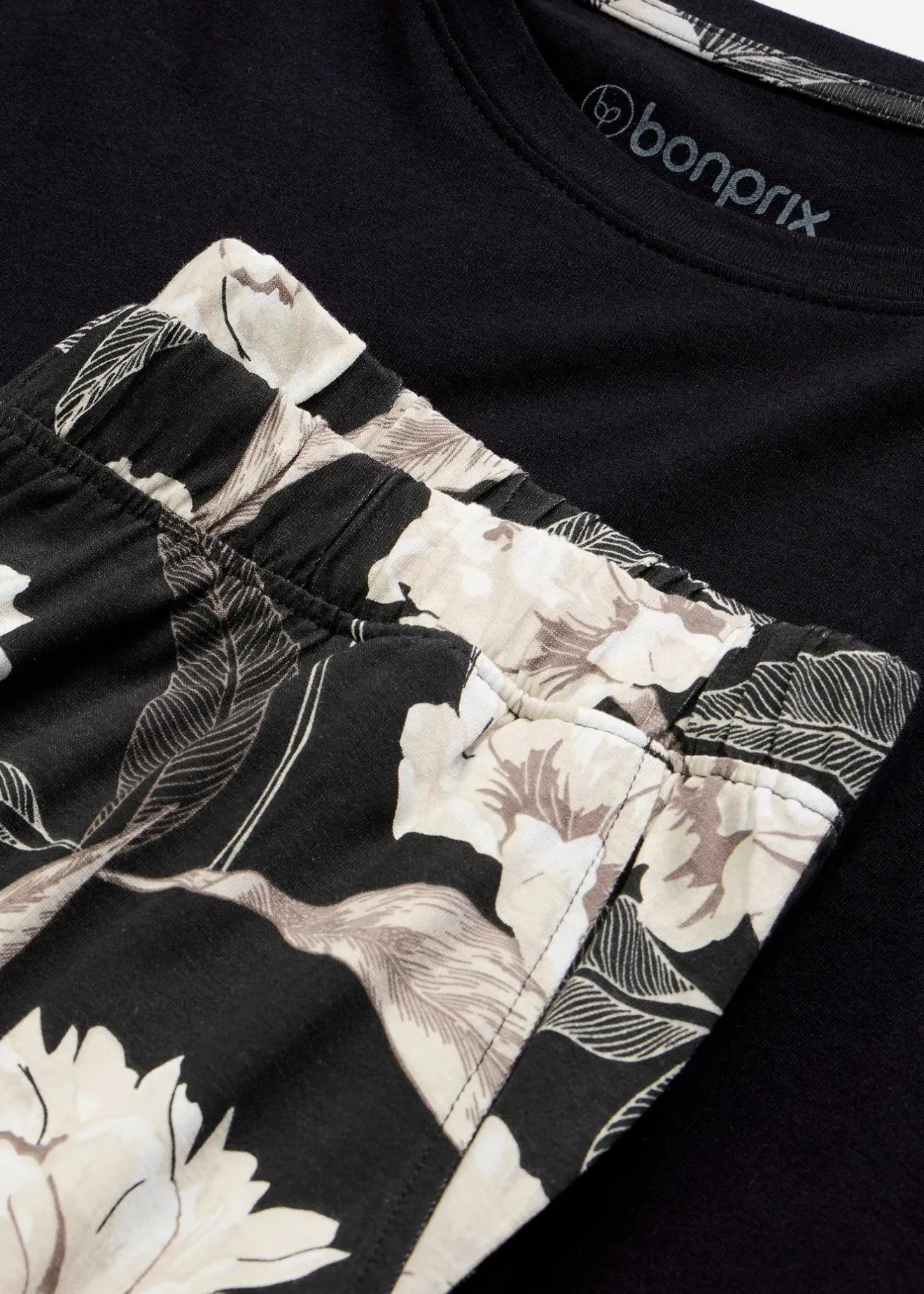 Femme bonprix Lingerie Nuit|Pyjama évasé avec viscose