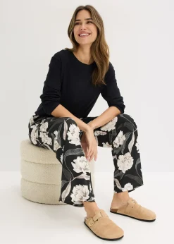 Femme bonprix Lingerie Nuit|Pyjama évasé avec viscose