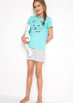 Enfant bonprix Vêtements Enfant|Filles·Pyjamas & Chemises De Nuit|Pyjashort 100% coton (ens. 2 pces)