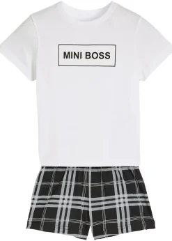 Enfant bonprix Vêtements Enfant|Garçons·Pyjamas|Pyjashort doux en coton (ens. 2 pces)