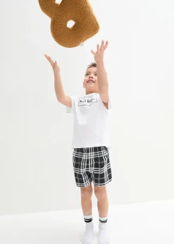 Enfant bonprix Vêtements Enfant|Garçons·Pyjamas|Pyjashort doux en coton (ens. 2 pces)