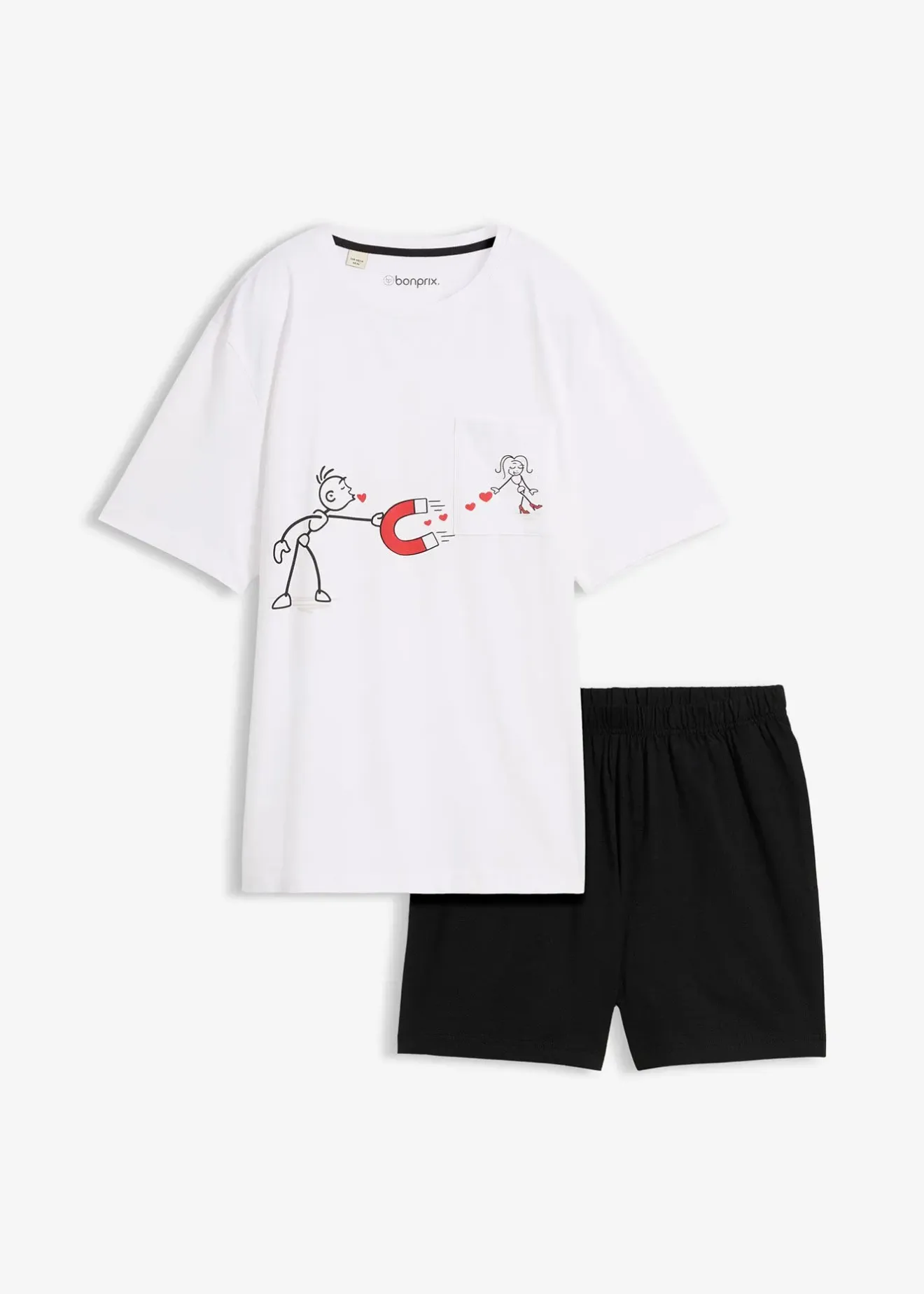 bonprix Pyjashort en coton doux|Homme Pyjamas|Sous-Vêtements