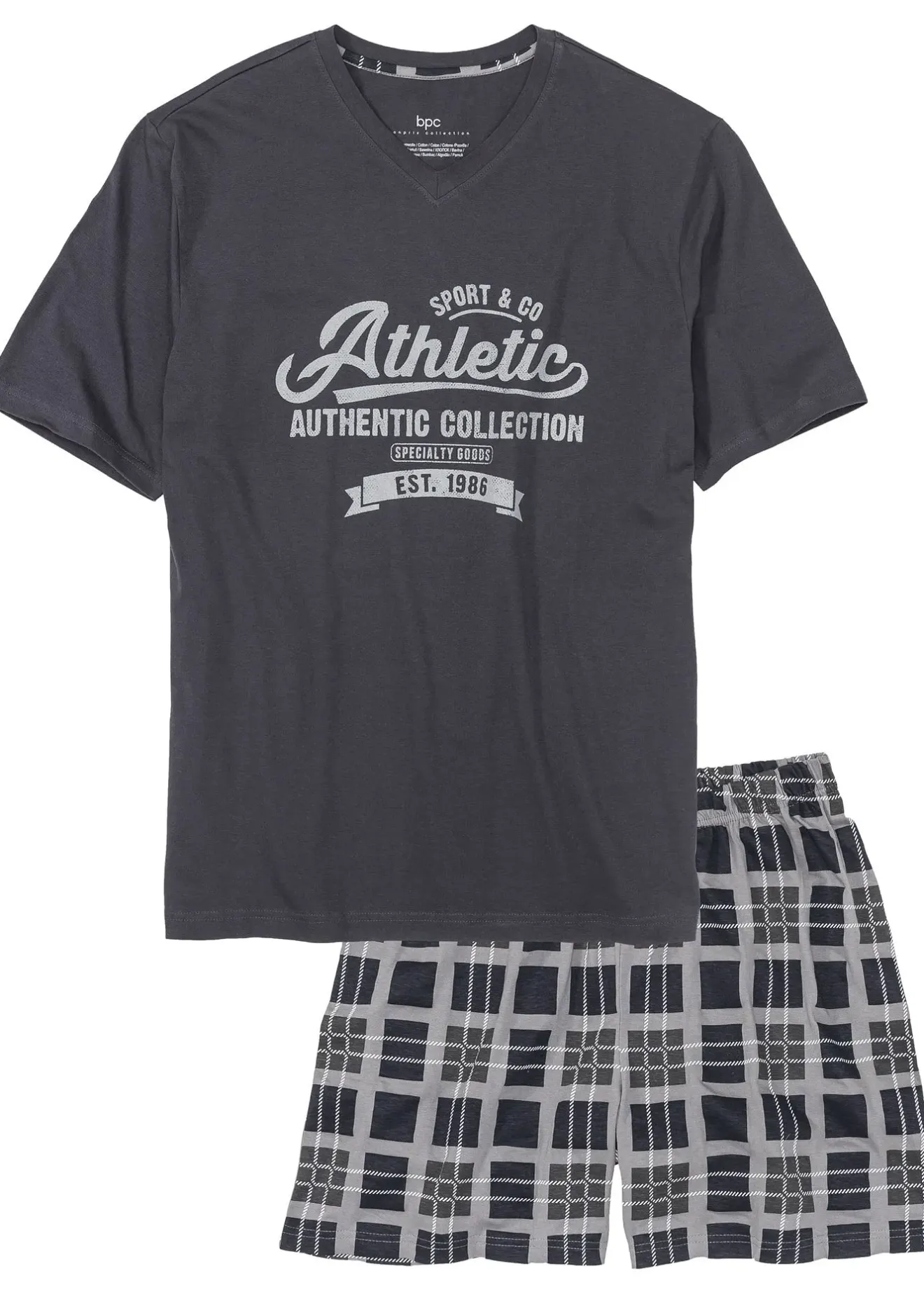 Homme bonprix Pyjamas|Sous-Vêtements|Pyjashort (ens. 2 pces)