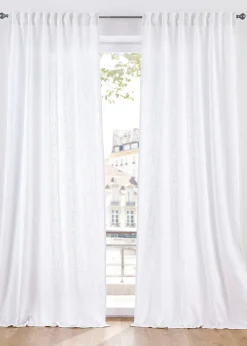 bonprix Rideau 100% coton (1 pce)| Salon·Rideaux & Voilages|Rideaux Classiques