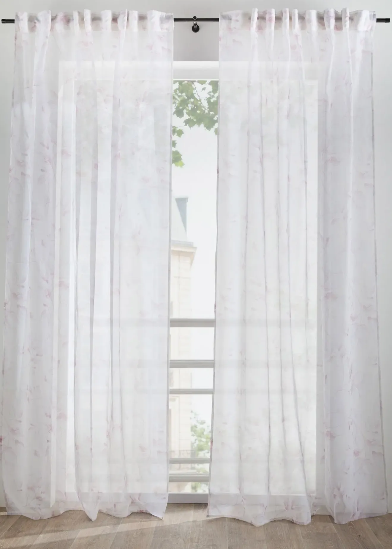 bonprix Salon·Rideaux & Voilages|Rideaux Classiques|Rideau à imprimé floral (1 pce)