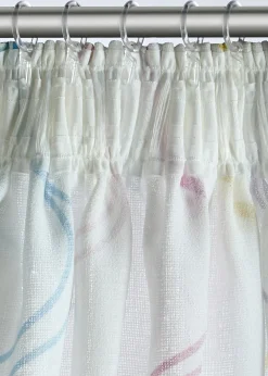 bonprix Rideau à imprimé ondulations (1 pce)| Rideaux Classiques