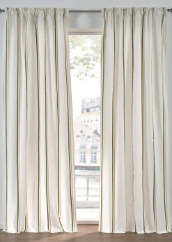 bonprix Salon·Rideaux & Voilages|Rideaux Classiques|Rideau à rayures tissées (1 pce)