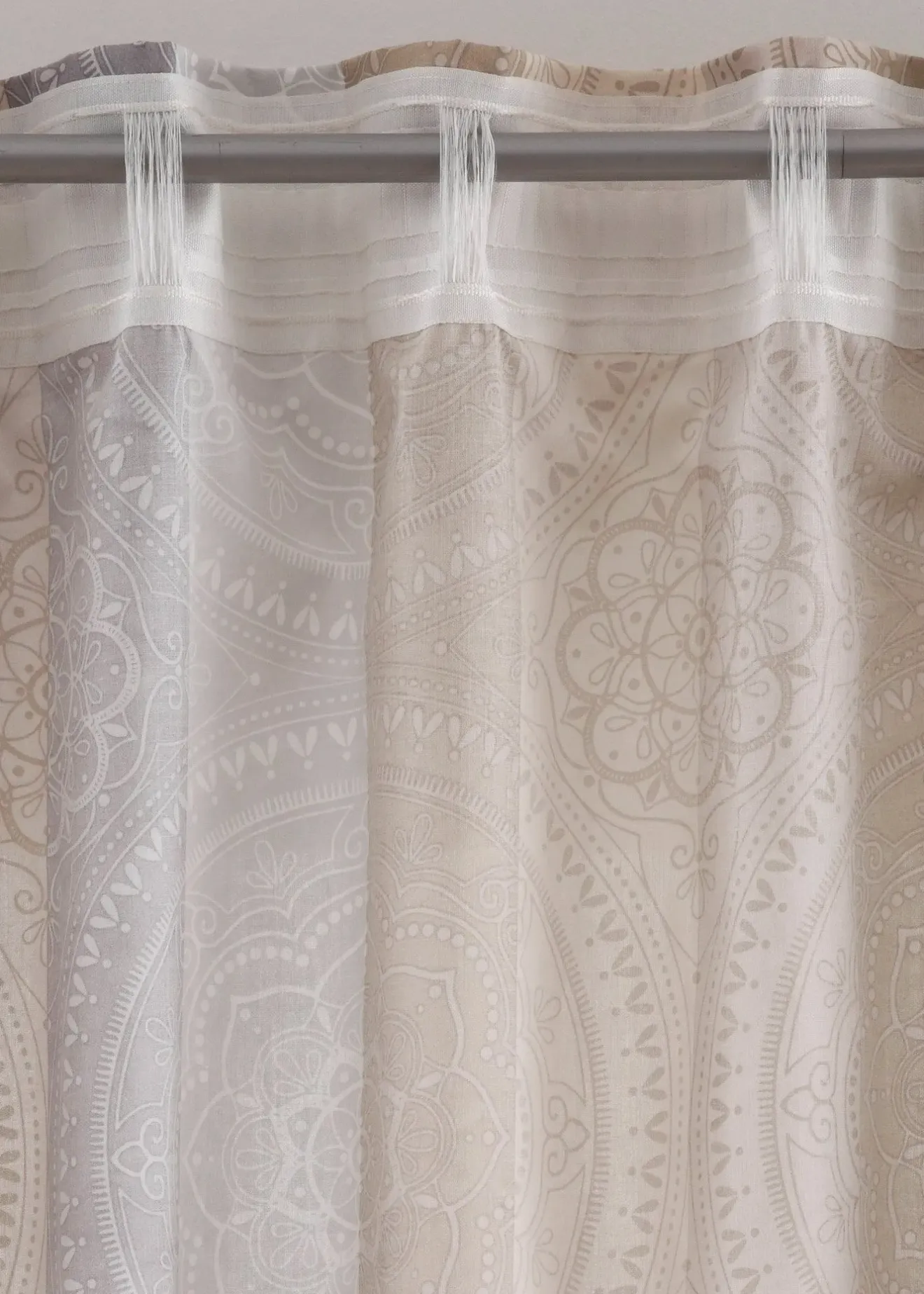 bonprix Salon·Rideaux & Voilages|Rideaux Classiques|Rideau avec rayures (1 pce)