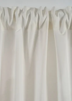 bonprix Salon·Rideaux & Voilages|Rideaux Classiques|Rideau en coton à bordures brodées (1 pce)