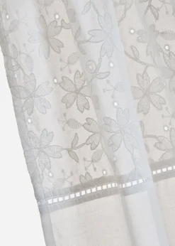 bonprix Salon·Rideaux & Voilages|Rideaux Classiques|Rideau en coton avec broderie (1 pce)