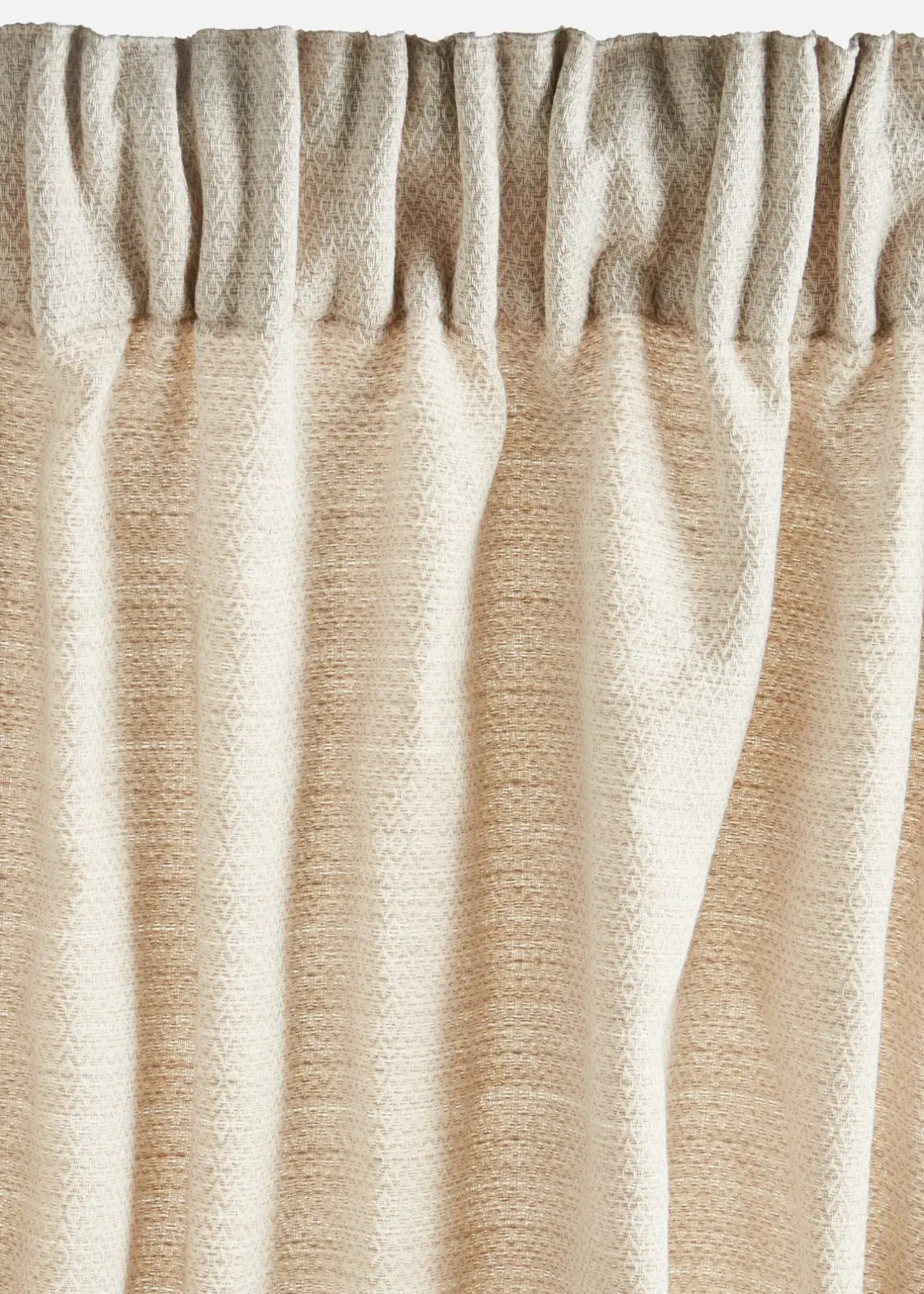 bonprix Rideaux Classiques|Rideau en coton texturé (1 pce)