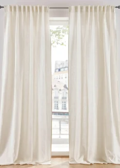 bonprix Salon·Rideaux & Voilages|Rideaux Classiques|Rideau en lin et coton (1 pce)