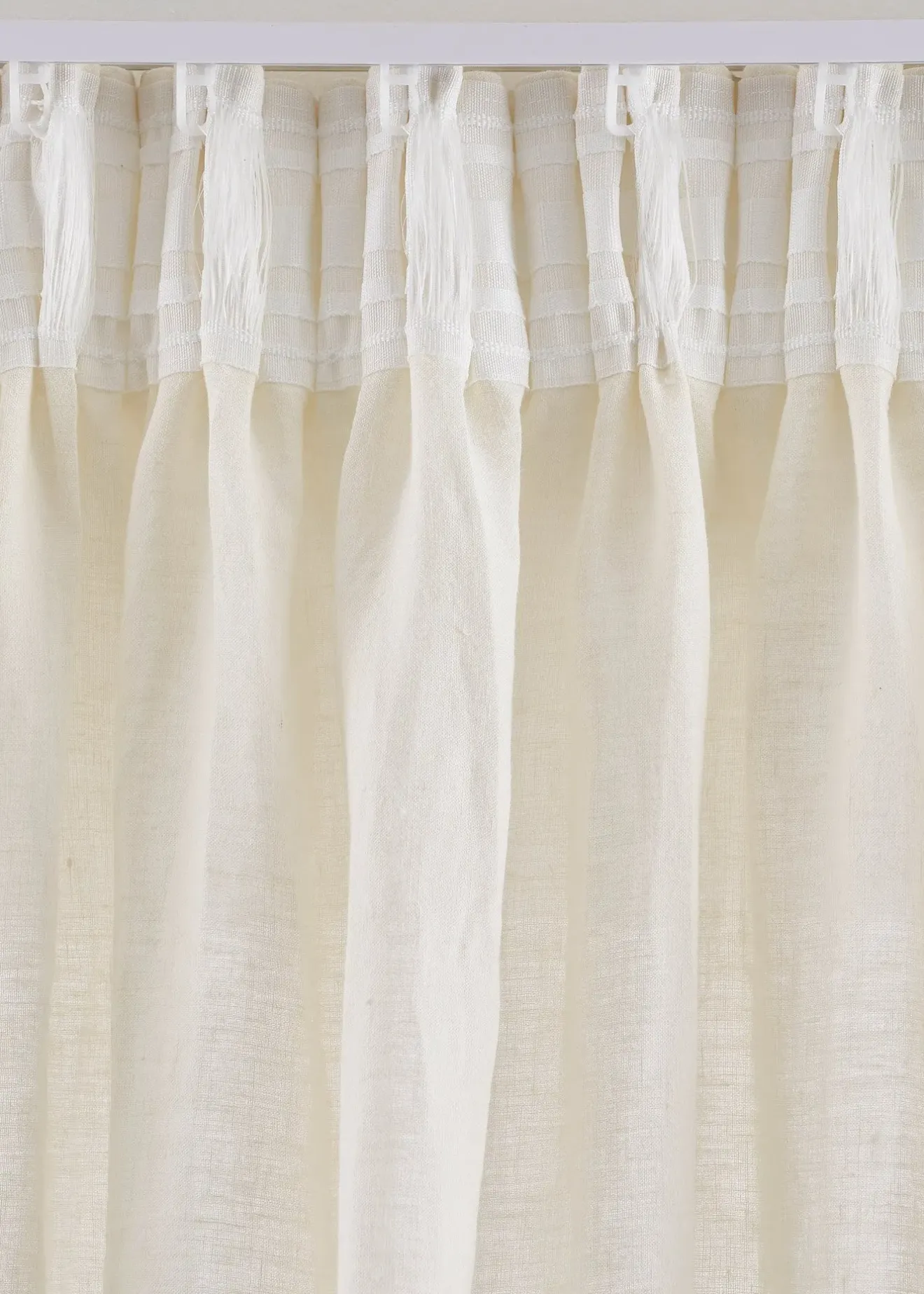 bonprix Salon·Rideaux & Voilages|Rideaux Classiques|Rideau en lin et coton (1 pce)