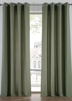 bonprix Salon·Rideaux & Voilages|Rideaux Classiques|Rideau en microfibre (2 pces)