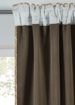 bonprix Rideau en velours brillant, aussi en XXL (1 pce)| Salon·Rideaux & Voilages|Rideaux Classiques