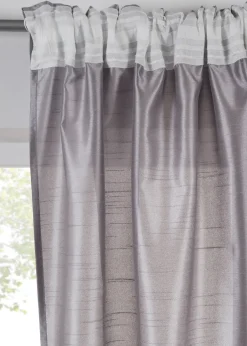 bonprix Rideau légèrement brillant, aussi en extra long (1 pce)| Salon·Rideaux & Voilages|Rideaux Classiques
