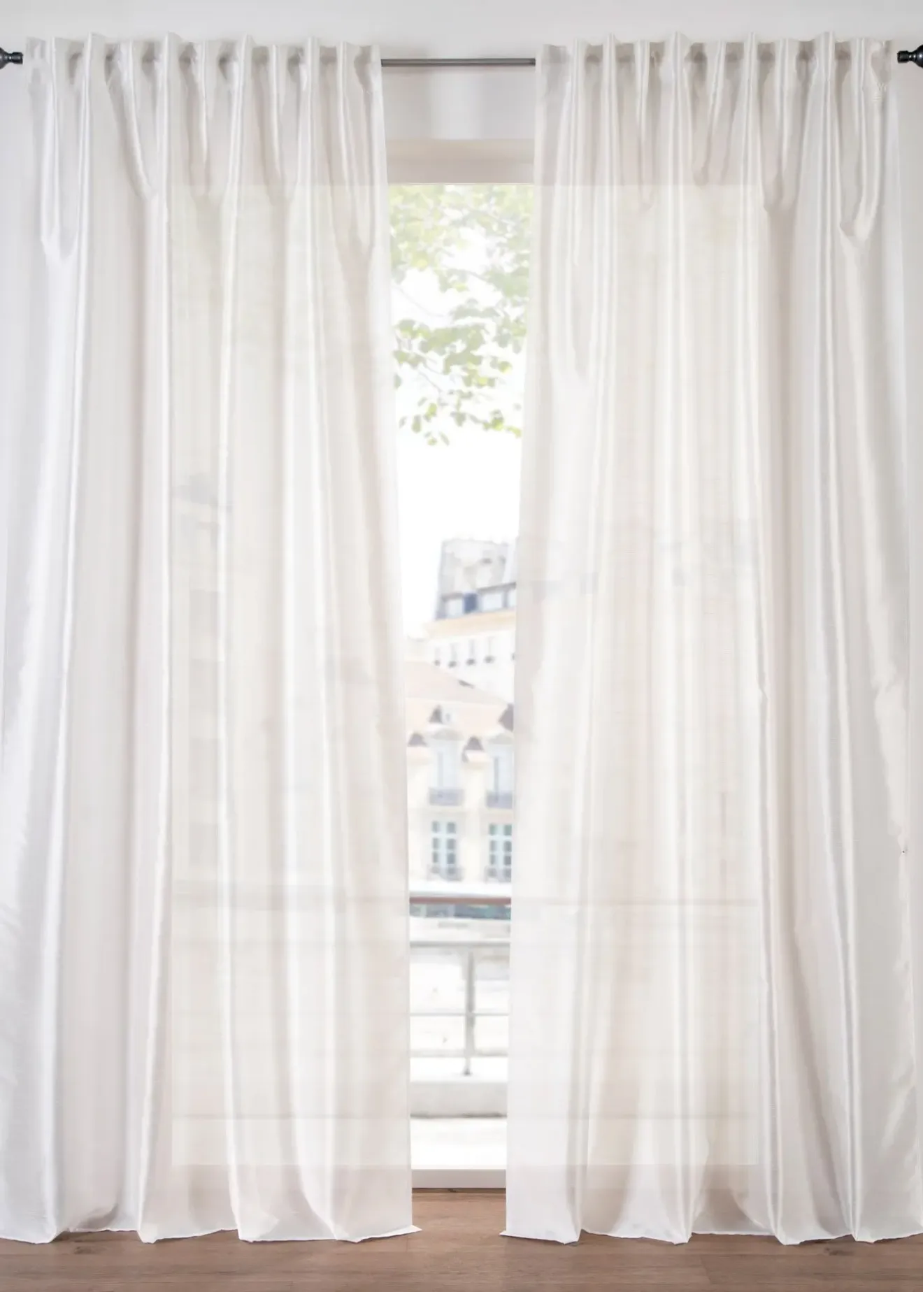 bonprix Salon·Rideaux & Voilages|Rideaux Classiques|Rideau légèrement brillant, aussi en extra long (1 pce)