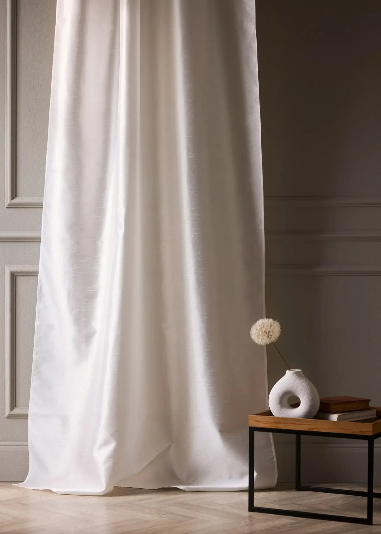 bonprix Salon·Rideaux & Voilages|Rideaux Classiques|Rideau légèrement brillant, aussi en extra long (1 pce)