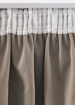 bonprix Rideau obscurcissant à imprimé brillant (1 pce)| Chambre À Coucher·Design Occultant|Rideaux Classiques