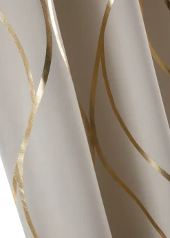 bonprix Rideau obscurcissant à imprimé brillant (1 pce)| Chambre À Coucher·Design Occultant|Rideaux Classiques