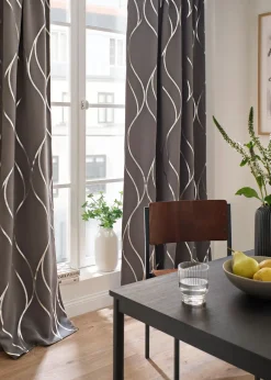 bonprix Chambre À Coucher·Design Occultant|Rideaux Classiques|Rideau obscurcissant à imprimé brillant (1 pce)