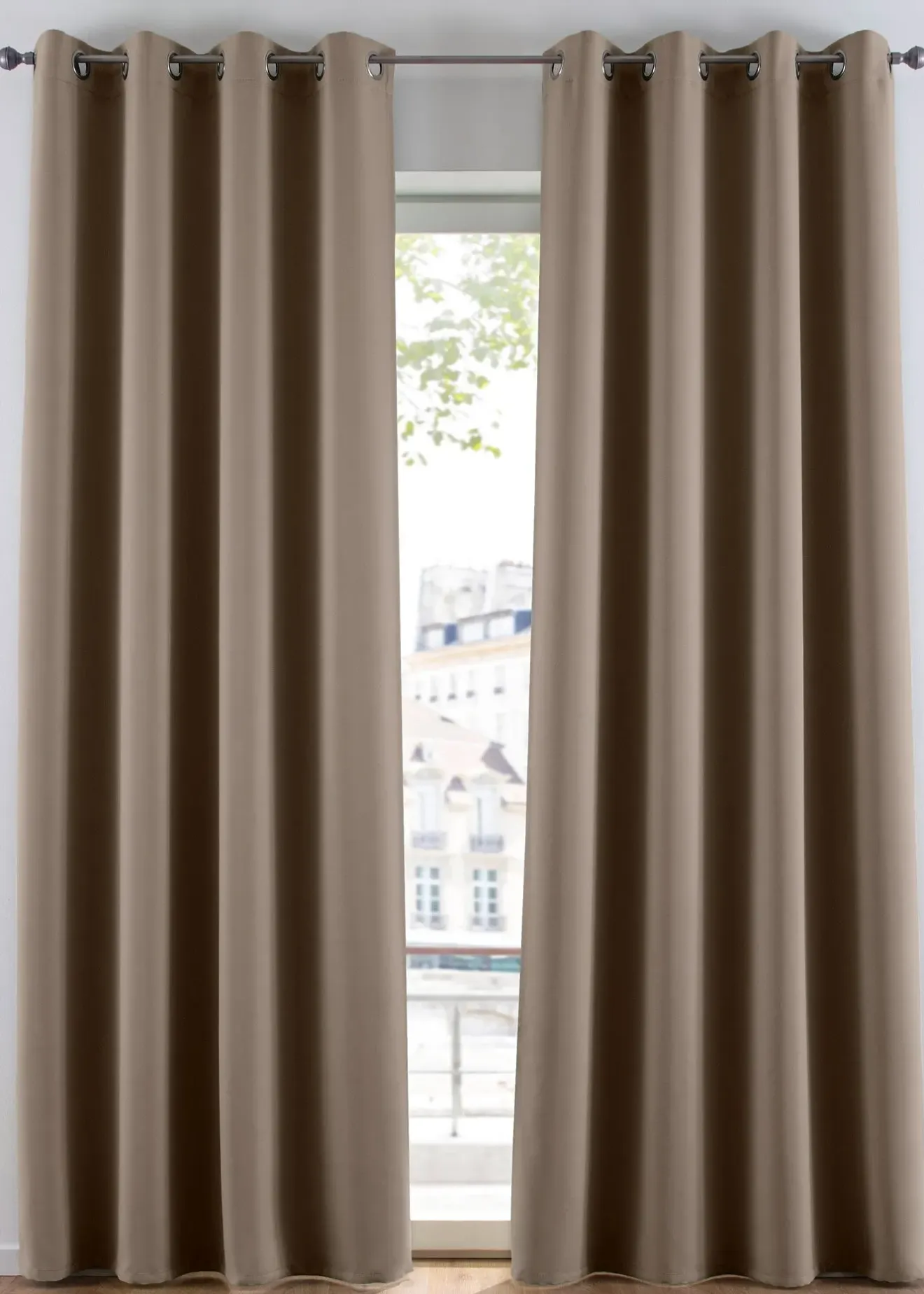 bonprix Chambre À Coucher·Design Occultant|Rideaux Classiques|Rideau obscurcissant (1 pce), nombreuses tailles