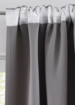 bonprix Rideau obscurcissant (1 pce), nombreuses tailles| Chambre À Coucher·Design Occultant|Rideaux Classiques