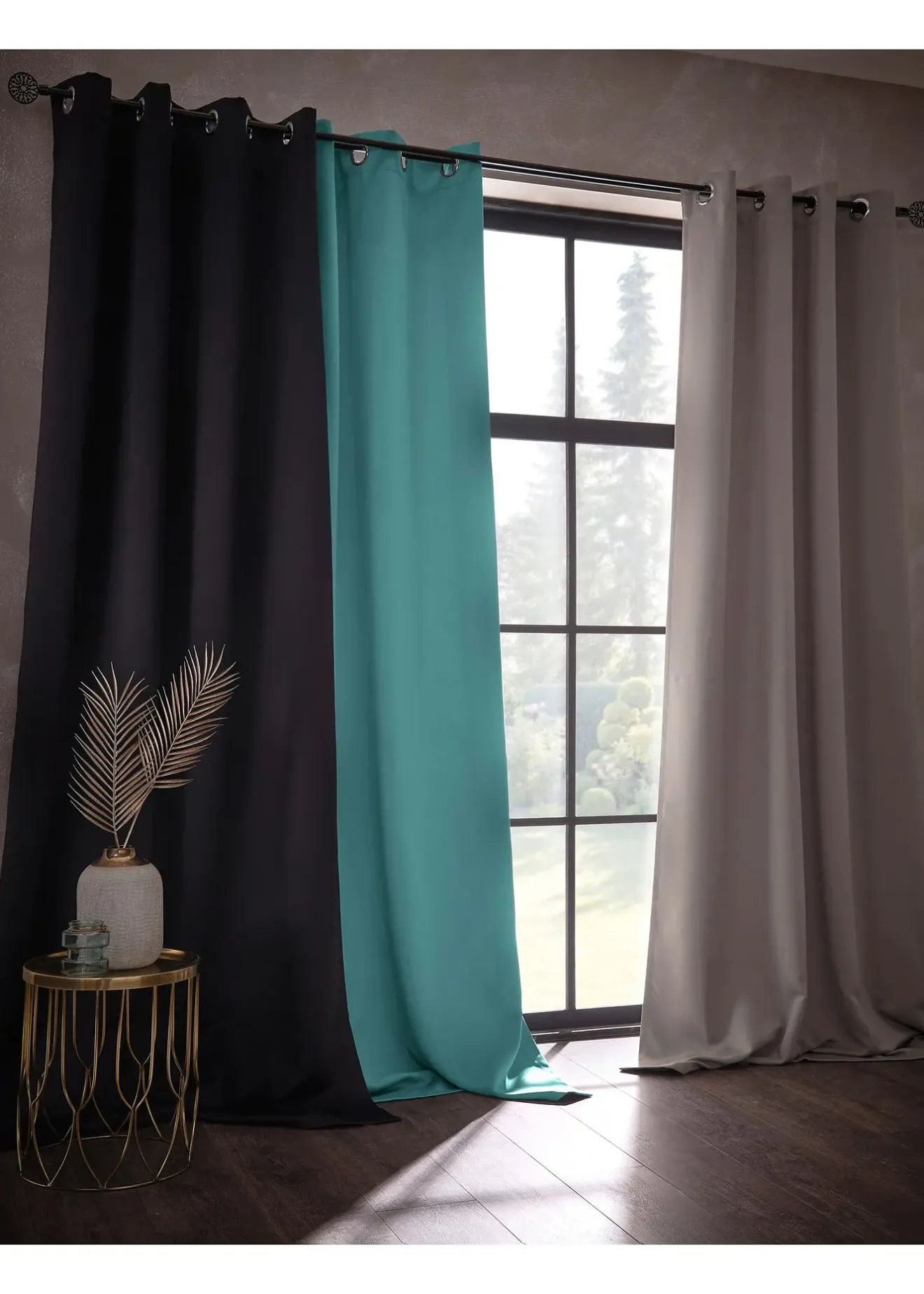 bonprix Chambre À Coucher·Design Occultant|Rideaux Classiques|Rideau obscurcissant (1 pce), nombreuses tailles