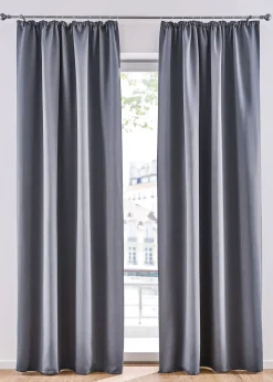 bonprix Rideau obscurcissant (1 pce), nombreuses tailles| Chambre À Coucher·Design Occultant|Rideaux Classiques
