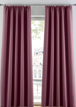 bonprix Rideau obscurcissant (1 pce), nombreuses tailles| Chambre À Coucher·Design Occultant|Rideaux Classiques