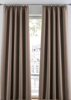 bonprix Rideau obscurcissant (1 pce), nombreuses tailles| Chambre À Coucher·Design Occultant|Rideaux Classiques