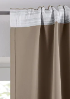 bonprix Chambre À Coucher·Design Occultant|Rideaux Classiques|Rideau obscurcissant (1 pce), nombreuses tailles