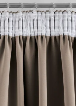 bonprix Chambre À Coucher·Design Occultant|Rideaux Classiques|Rideau obscurcissant (1 pce), nombreuses tailles