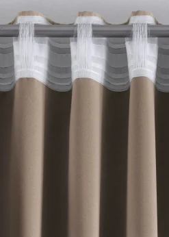 bonprix Chambre À Coucher·Design Occultant|Rideaux Classiques|Rideau obscurcissant (1 pce), nombreuses tailles