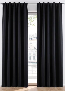 bonprix Chambre À Coucher·Design Occultant|Rideaux Classiques|Rideau obscurcissant (1 pce), nombreuses tailles