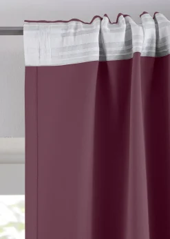 bonprix Chambre À Coucher·Design Occultant|Rideaux Classiques|Rideau obscurcissant (1 pce), nombreuses tailles