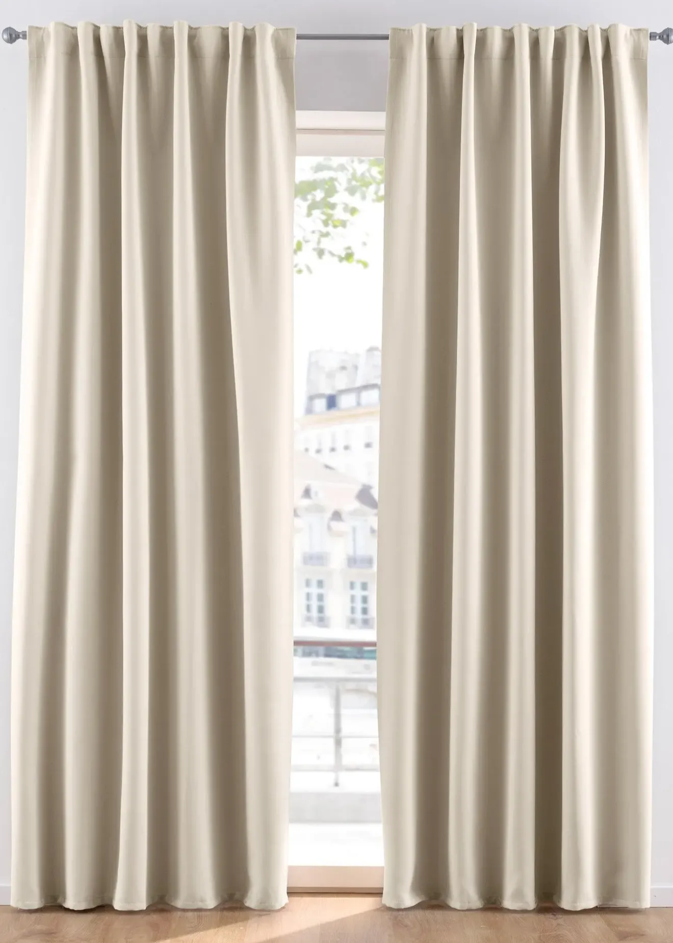 bonprix Rideau obscurcissant (1 pce), nombreuses tailles| Chambre À Coucher·Design Occultant|Rideaux Classiques