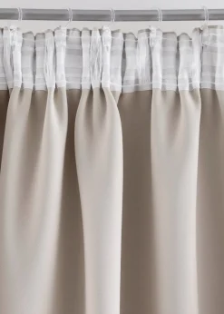 bonprix Rideau obscurcissant (1 pce), nombreuses tailles| Chambre À Coucher·Design Occultant|Rideaux Classiques