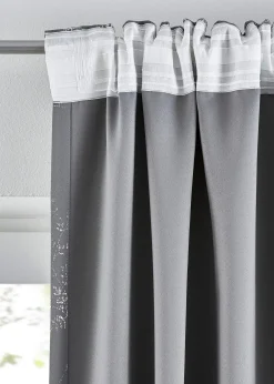 bonprix Rideau occultant à imprimé brillant (1 pce.)| Chambre À Coucher·Design Occultant|Rideaux Classiques